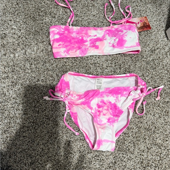 Kanu Surf Other - Girl’s Pink Tie-Dye Bikini Set - NWT - Girls Size 12
